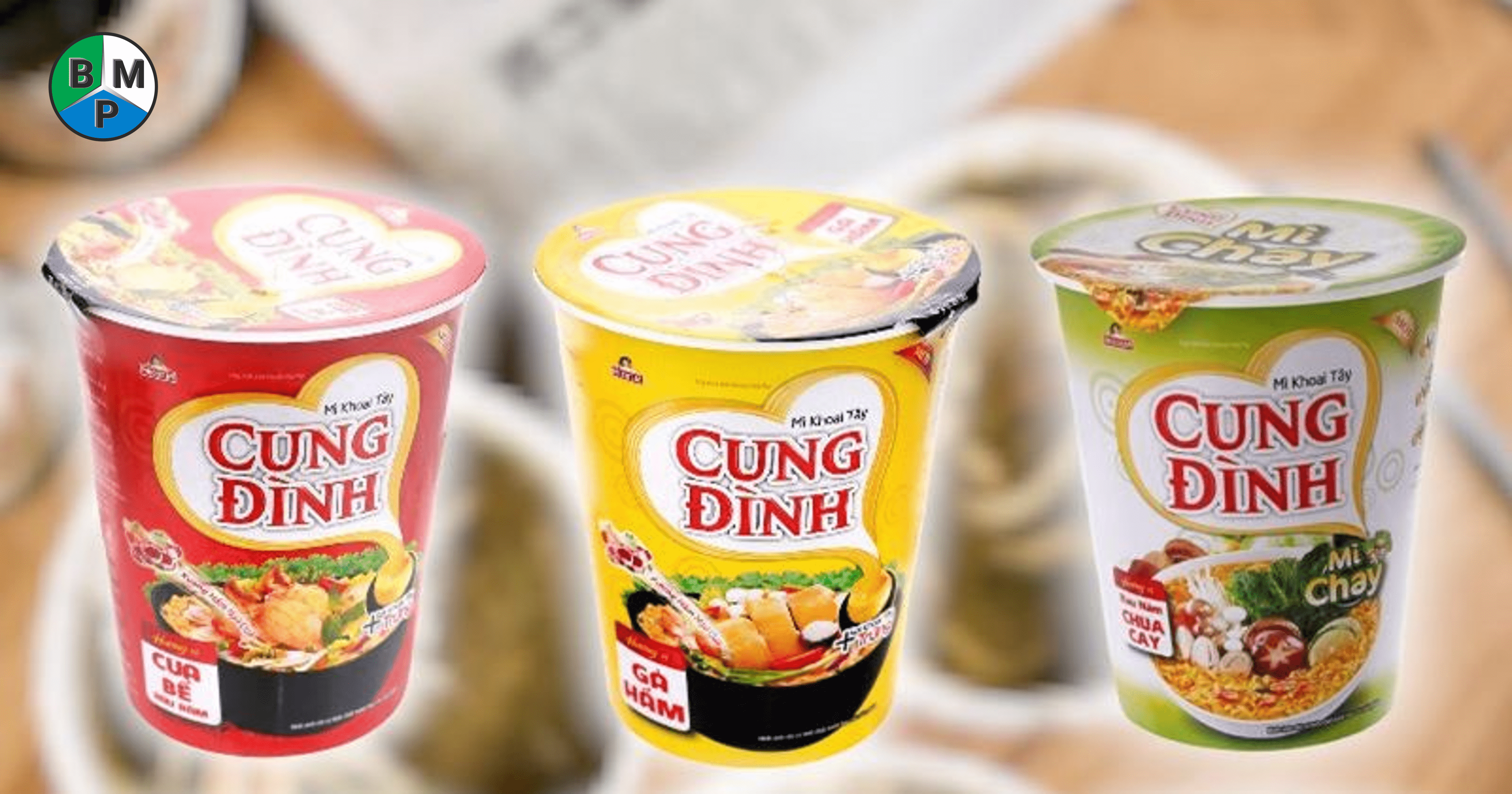 Giải pháp Bao bì nắp ly mì, phở, miến dành riêng cho Lò vi sóng